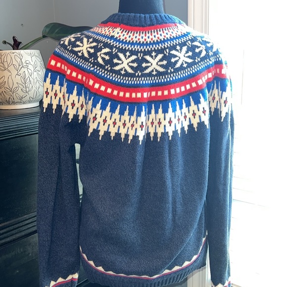 American Eagle Outfitters Men’s Winter Ski Crewneck Sweater Size Medium - Picture 7 of 8